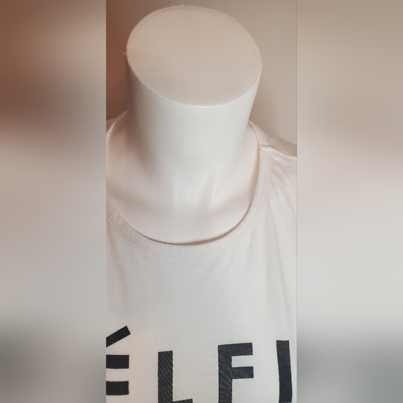 FIFTHSUN -size S - t-shirt short sleeves-graphic "CELFIE" - Picture 3 of 5